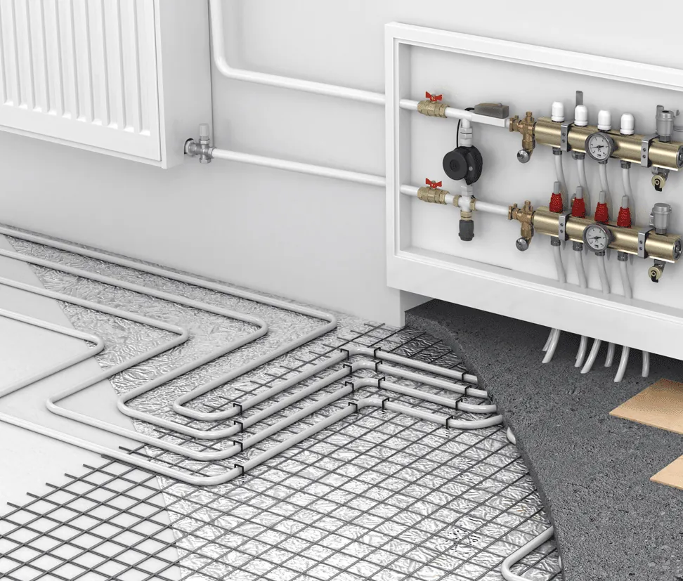 AHHAC hydronic install