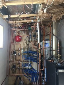 Boiler and hydronic heating