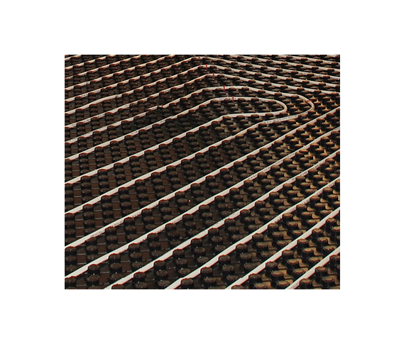 Underfloor heating pipe positioning board