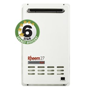Rheem gas continuous flow water heater