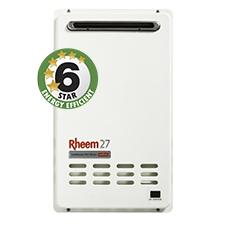 Rheem gas continuous flow water heater