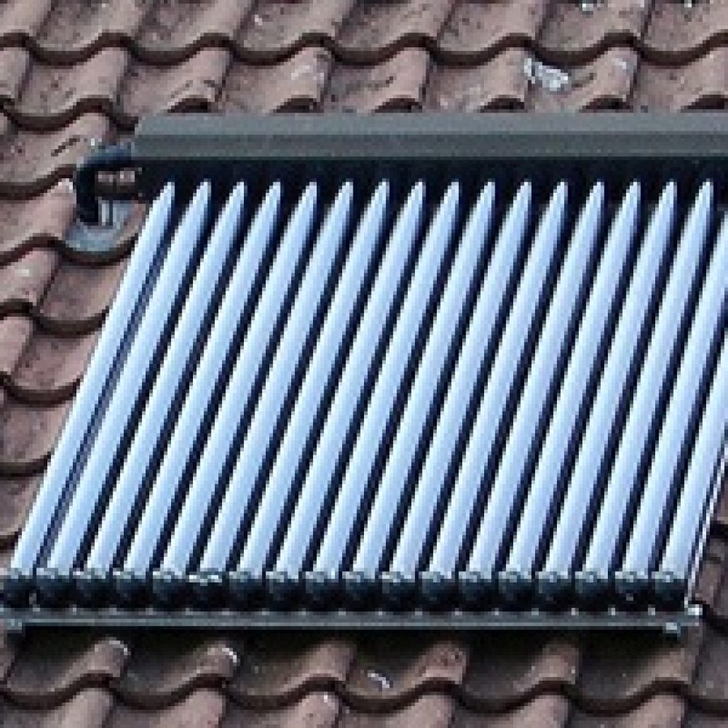 Solar Evacuated Tube Hydronic Heating system